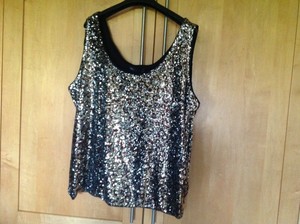 sequin top size 24
