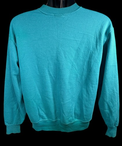 Rare Team Rated 1983 Charlotte Hornets Teal Sweatshirt Size Youth XL - Picture 4 of 11
