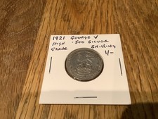 1921 VERY HIGH GRADE GEORGE V SHILLING