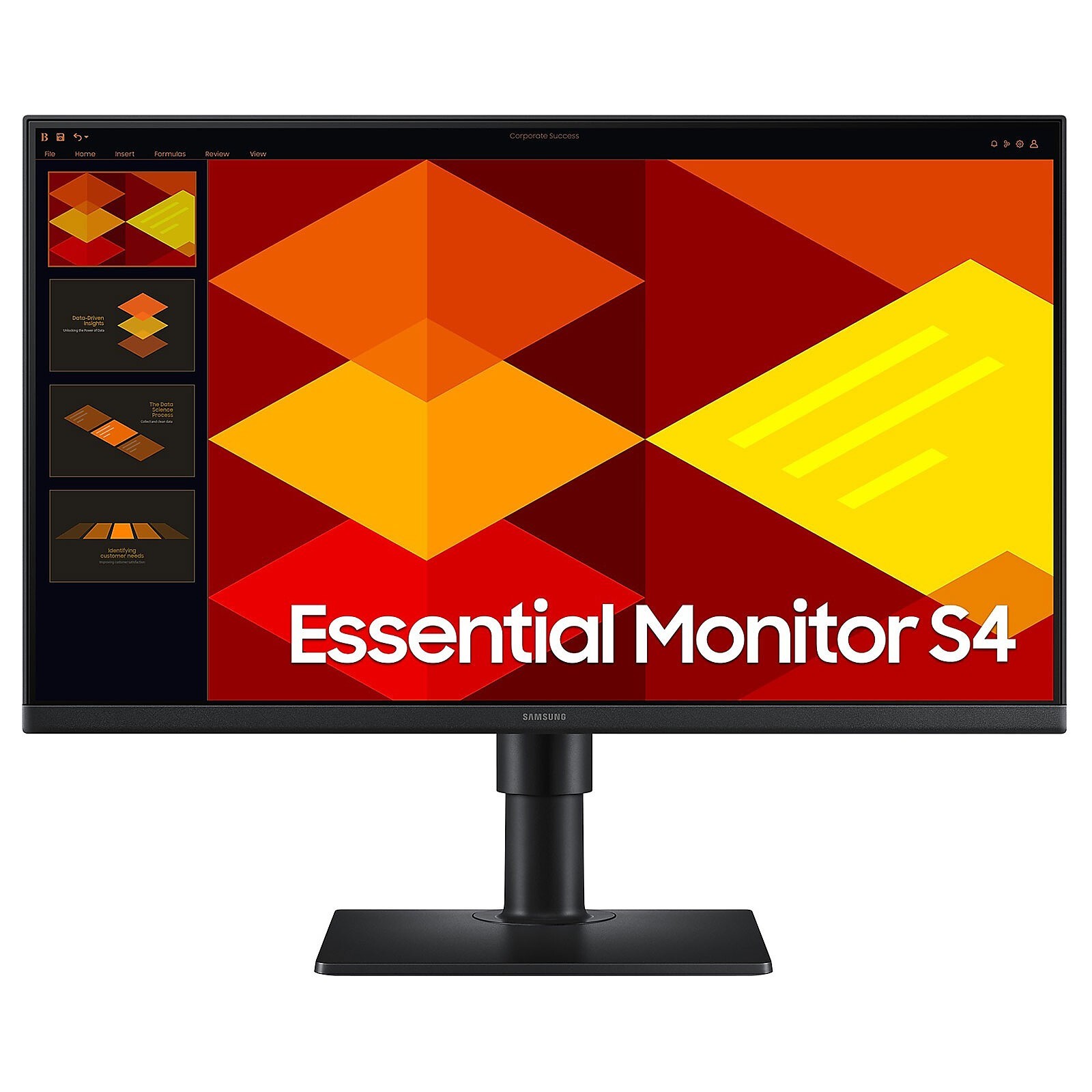 Moniteur PC 24" Samsung S4 Écran FHD IPS pour le Bureau