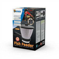 SUPERFISH AUTOMATIC POND FISH KOI CARP FEEDER AUTO DISPENSER HOLIDAY OUTDOOR