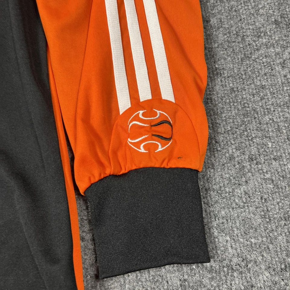 Adidas Goalkeeper Jersey Mens XL Orange Black Climalite Long Sleeve Soccer - Image 2 of 4
