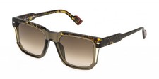 Sting SST518V Marrone oliva lucido 52/21/145 MAN Sunglasses