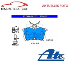 SATZ BREMSBELÄGE BREMSKLÖTZE ATE 130460-58272 P FÜR HONDA ACCORD VI