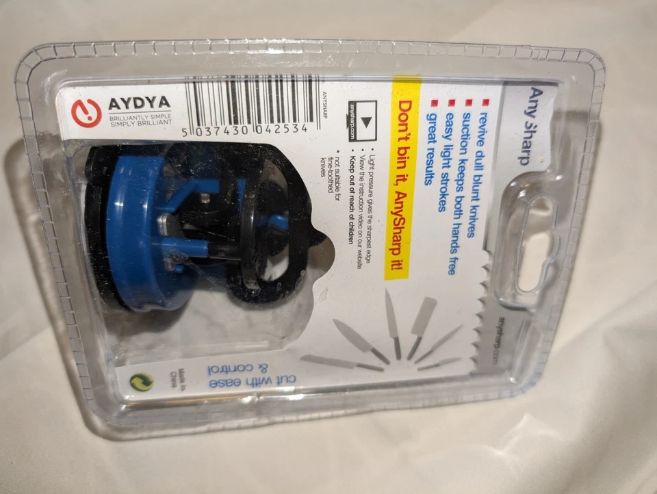 AnySharp World's Best Knife Sharpener, PowerGrip Suction, Original and Genuine - Image 2 of 2