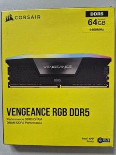 Corsair Vengeance RGB DDR5 64GB (2x32GB) DIMM 6400MHz CMH64GX5M2B6400C32