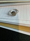 Authentic Pandora Signature Ring 14k Gold Sterling Silver Size 9 Vintage (one)