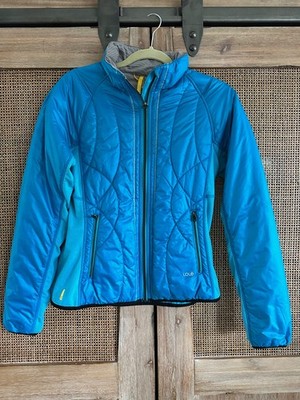Women's Lole Lightweight Jacket; Quilted Full Zip Soft Shell; Size M 8-10