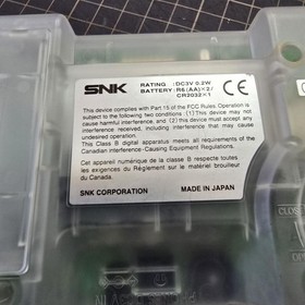 Neo Geo Pocket Color  Console  Transparent Clear Tested s1126M