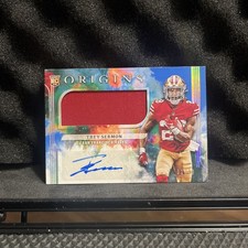 2021 Panini Origins - Rookie Jumbo Jersey Autographs Trey Sermon #178