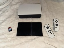 Nintendo Switch OLED Model - 64GB/White (HEGSKAAAA) for sale