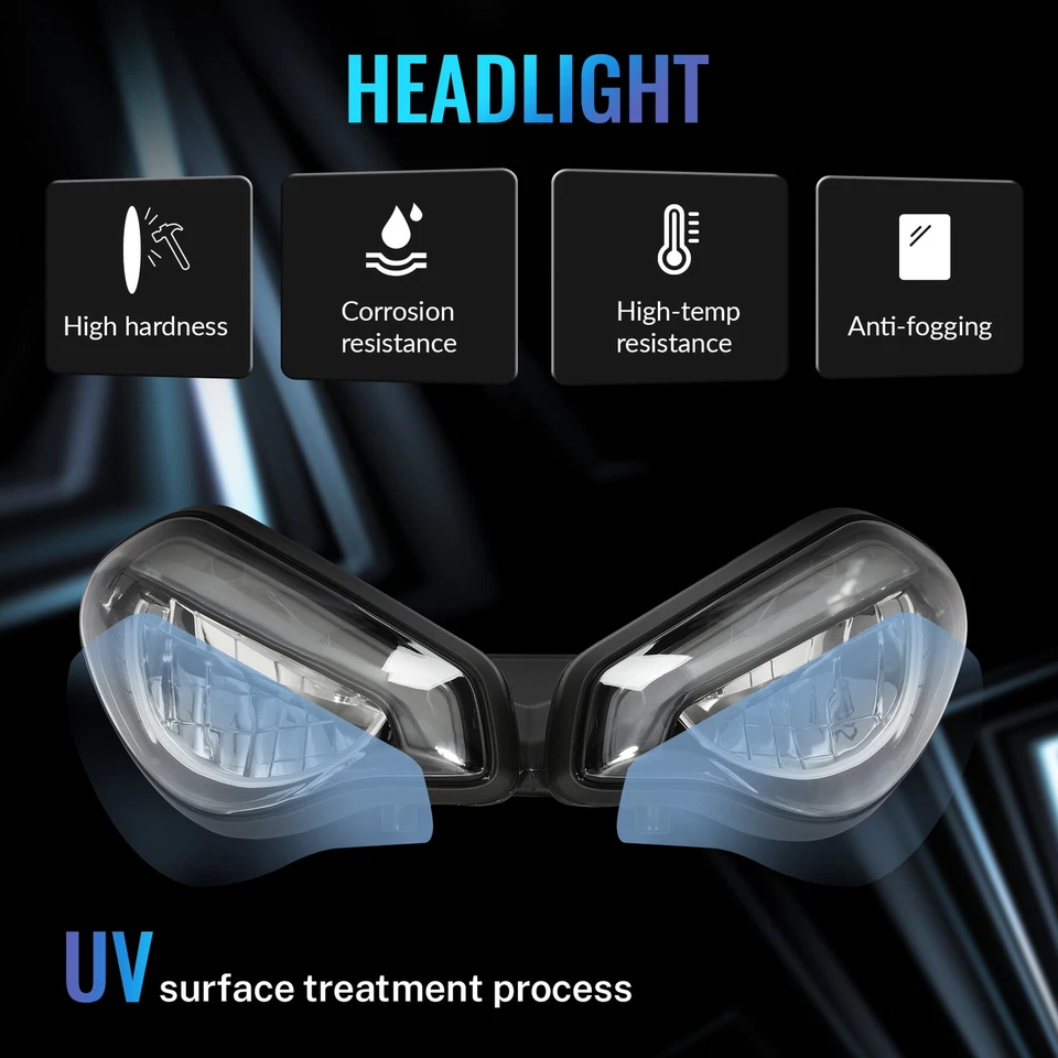 Conjunto de farol dianteiro de LED compatível com Triumph Street Triple 765R 765RS 2020-2022 - Imagem 3 de 4