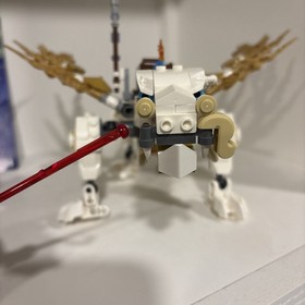 Lego 2015 Ninjago Master Wu Dragon 70734 Incomplete With Manuals  & No Minifigs