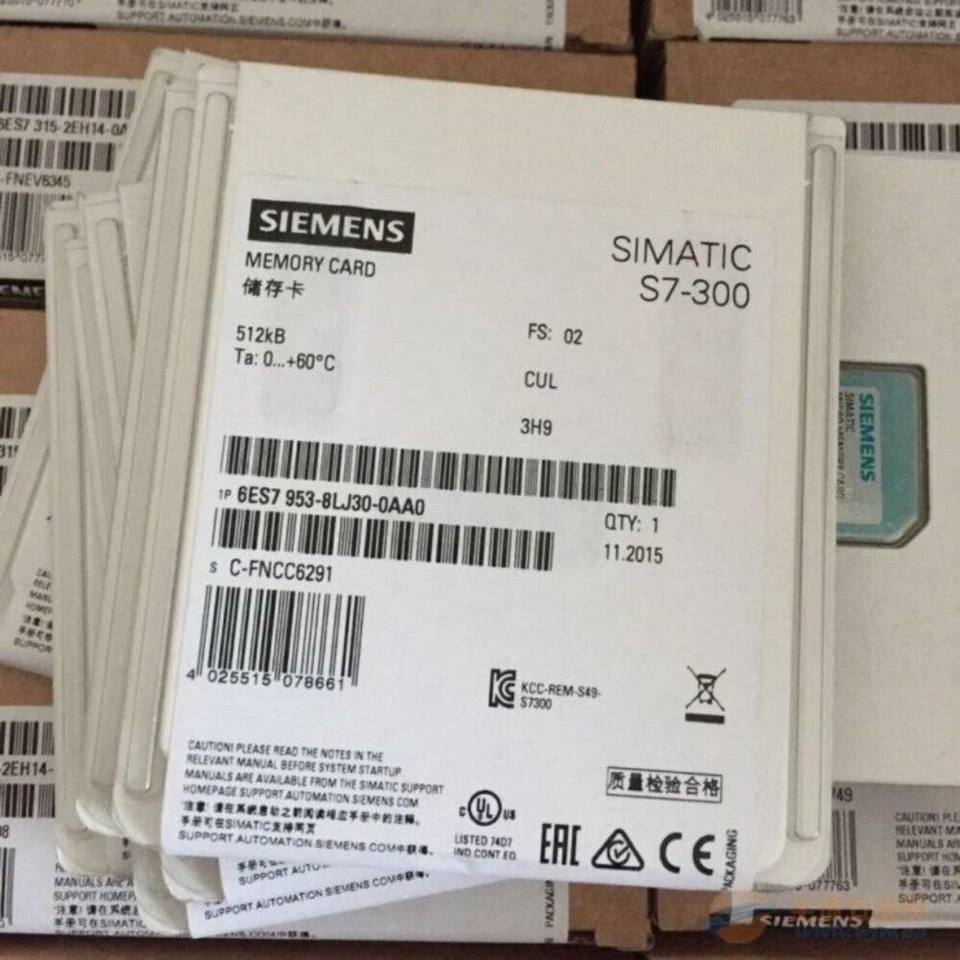 New Siemens 6ES7953-8LJ30-0AA0 SIMATIC S7, Micro Memory Card 6ES7 953-8LJ30-0AA0 - Image 2 of 4