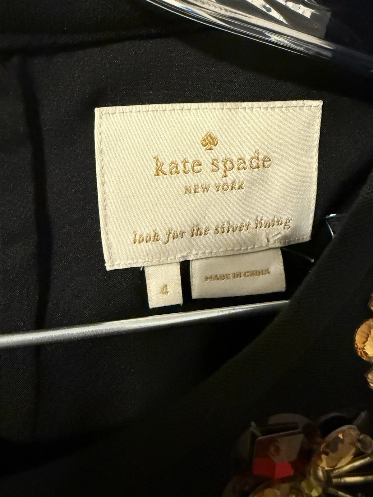 Abito Kate Spade impreziosito taglia 4