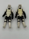 Star Wars Biker Scout (2) Piece Action Figure Lot Return of the Jedi