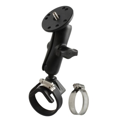 RAM-B-108U-BIT1  RAM Strap Hose Clamp Mount with 1/4''-20 Camer...