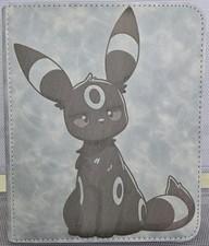 Pokemon Umbreon 2x2 Gray Top Loader Binder 11...