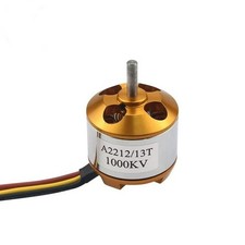 Moteur Brushless 1000KV Intégration Facile 75% Efficacité Testé Données de P