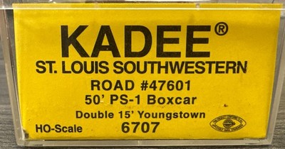 Kadee Cars HO Scale #6707 50  PS-1 Boxcar St. Louis Southwest NIB