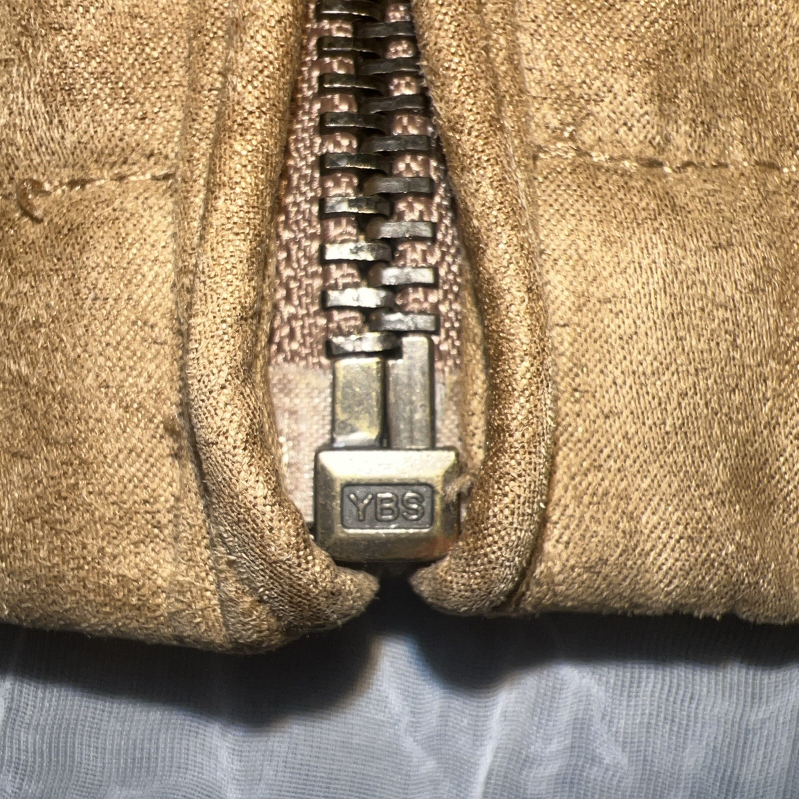 Weatherproof  Suede Jacket Medium Camel Brown Fas… - image 7