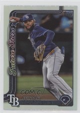 2025 Topps Series 2 Future Stars Rainbow Foilboard Junior Caminero #477 16dn