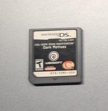 CSI Dark Motives (Nintendo DS) - no tracking