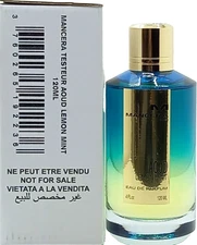 Mancera Aoud Lemon Mint Eau De Parfum Spray Unisex 4.0 Oz / 120 ml