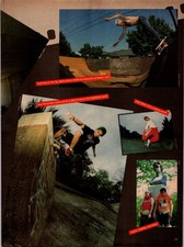 1988 • Phil Chen Kele Gator Lance • 1 page of magazine • 1980s skateboard DA-18