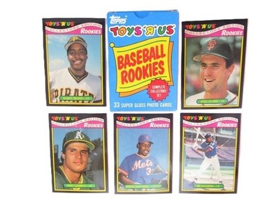 1987 Topps Toys R Us Collector's Edition Rookies Pick Your Card #1-33 Pack Fresh
