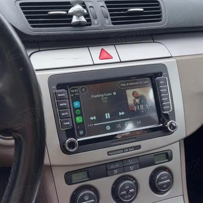 Android 15 Autoradio Carplay GPS WiFi RDS Für VW Passat B6 B7 CC Magotan 4+64GB