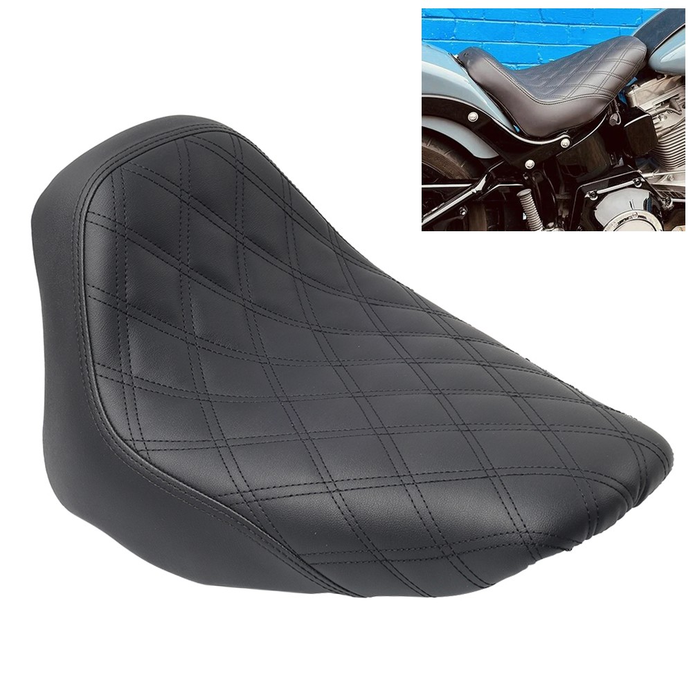 Rider Driver Seat Cushion Lattice Seat For Harley Heritage Softail FLSTC 06-17
