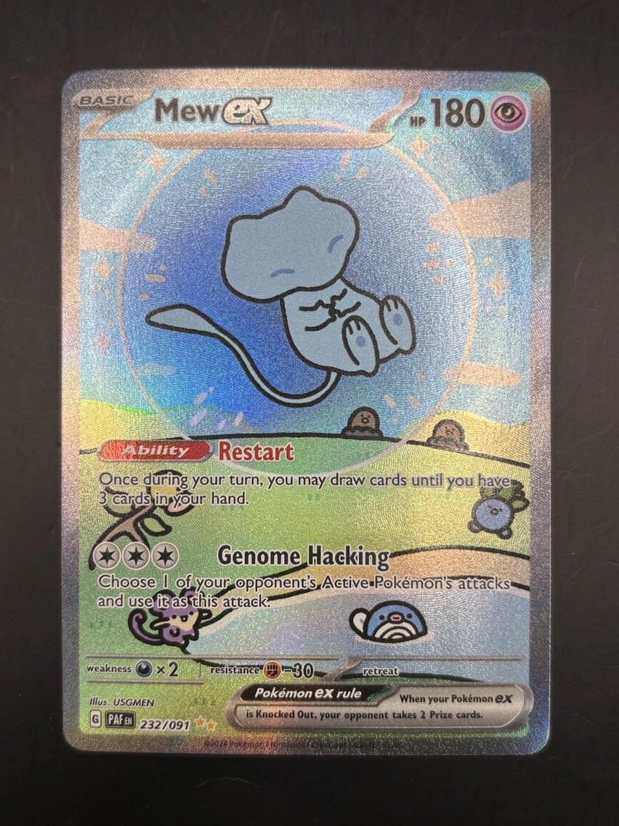 Preços baixos em Mew Ex 232/091 SV: Paldean Fates | eBay