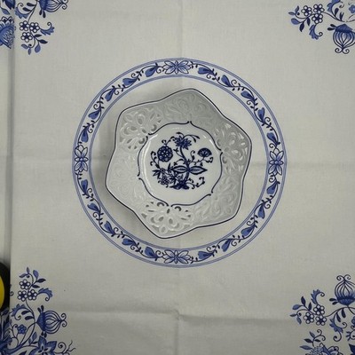 Triptis Zwiebelmuster Porzellan Durchbruchschale Lochmuster 3,5-5 cm, 16,5 cm