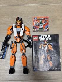 LEGO Star Wars Buildable Figures Lot 4 Sets 75531 75121 75119 75115 w/ Manuals