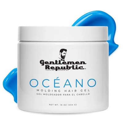 Gentlemen Republic Oceano Men's Hair Gel 16oz - Strong 16 Ounce