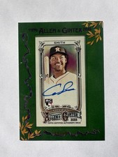 Cam Smith Framed Mini Auto /50 Green 2025 Topps Allen & Ginter Rookie Astros