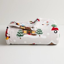 NEW 2025 DISNEY MICKEY MOUSE SOFT THROW BLANKET THE BIG ONE CHRISTMAS HOLIDAY