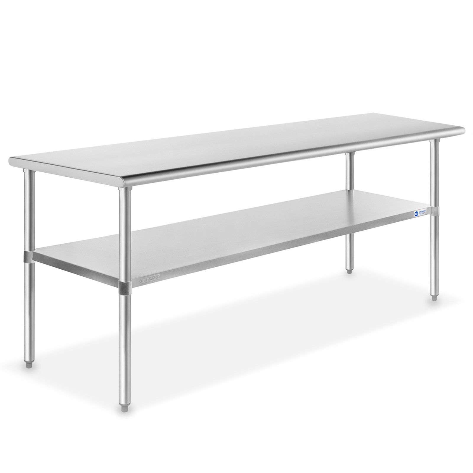 Stainless Steel 72" x 24" NSF Commercial Kitchen Work Food Prep Table