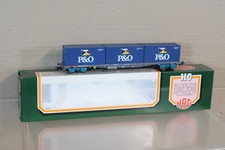 HAG 367 SBB Cff Sgss P & O 20' Seecontainer Waggon 000-0 Mint Verpackt Auf