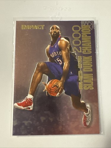 1999-00 SkyBox Impact Slam Dunk Champion Commemorative #NNO Vince Carter /2000