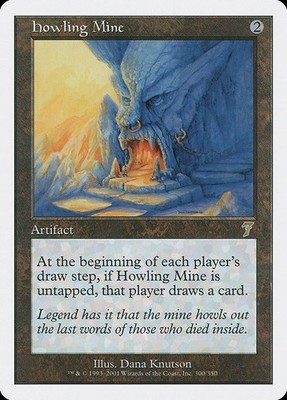 MTG Howling Mine 7ED English NM
