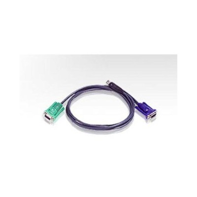 Aten - 2L5202U - ATEN 6' USB KVM Cable - SPHD15 to VGA & USB A - PC Connector -