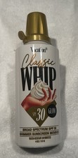 Vacation Classic Whip SPF30 Glow Shimmer Sunscreen Mousse 4oz NEW SEALED BOTTLE