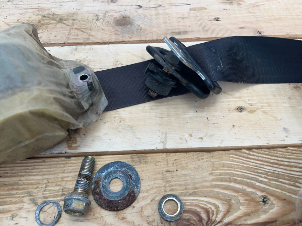 88-91 MAZDA RX7 CONVERTIBLE LADO DERECHO PASAJERO CINTURÓN RETRACTOR OEM Foto 4 de 4