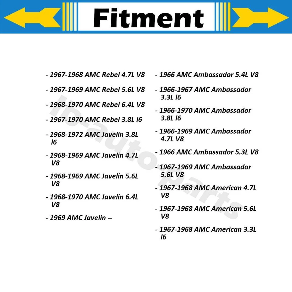 Manguera de freno delantera Dorman 2x para 1970 AMC Rebel 5,0 L 1970 AMC Rebel 5,9 L Foto 2 de 4