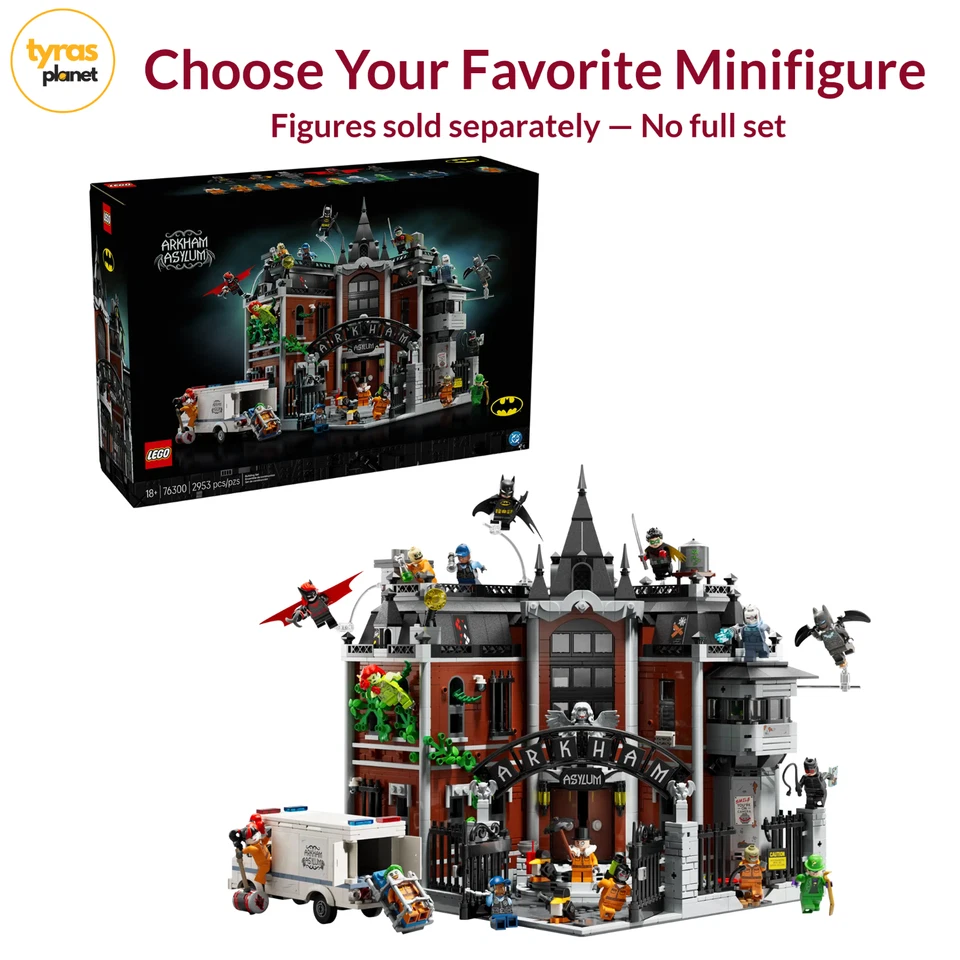 NEW LEGO BATMAN Arkham Asylum 76300 YOU CHOOSE MINIFIGURES - Image 3 of 4