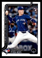 2025 Topps Update #US89 Braydon Fisher Toronto Blue Jays RC