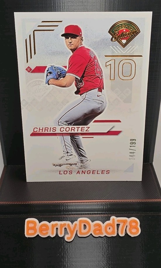 2025 Panini Prospect Edition - Chris Cortez #194 Bronze Foil /199 LA Angels