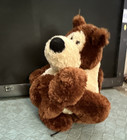 GUND Cooper Musical Plush Stuffed Dog Brown/White Large 2006 MPN 14298 — photo 1